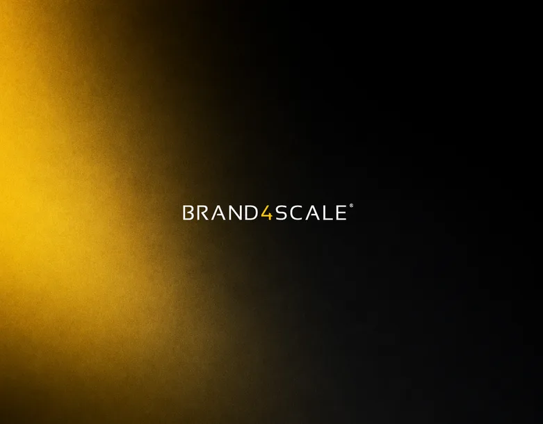 Brand4Scale: logotipo e identidade visual