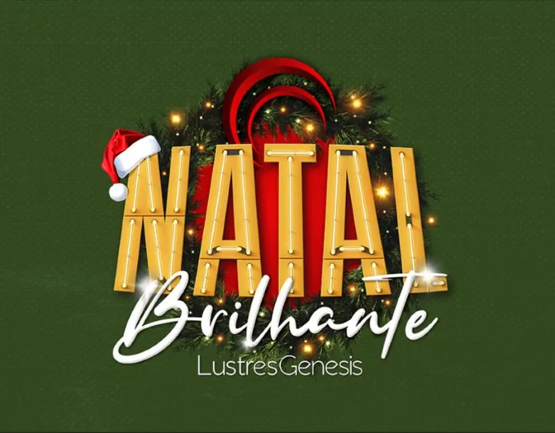 Lustres Gênesis: identidade de natal